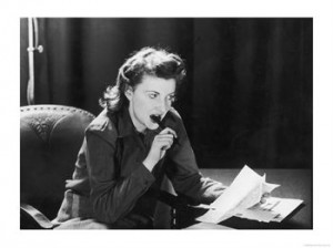 1940womanwriting