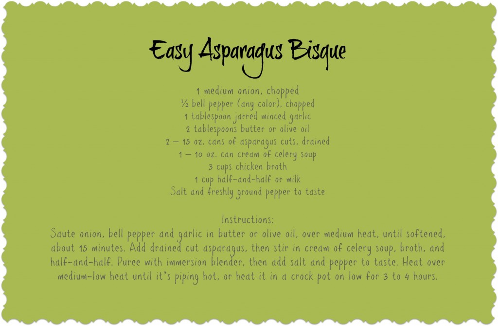 Easy Asparagus Bisque Recipe